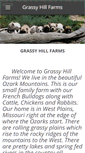 Mobile Screenshot of grassyhillfarms.com